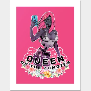 Queen of the zombies Posters and Art